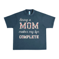Midnight Navy Being A Mom Makes My Life Complete For dark Urban Heavy Tee - Bettercallsaul