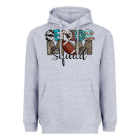 Heather Grey senior mom squad football design Heavyweight Hoodie - CowhideDigitalArt
