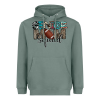 Sage senior mom squad football design Heavyweight Hoodie - CowhideDigitalArt