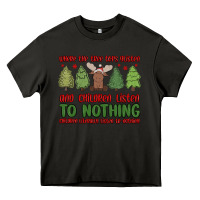 Asphalt where the tree tops glisten Heavy Core Tee - MaliasSmallBusiness