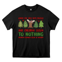 Black where the tree tops glisten Heavy Core Tee - MaliasSmallBusiness