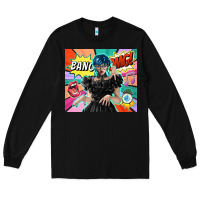 Black pop art gothic girl Long Sleeve Tee - TumblerDesignByShophia