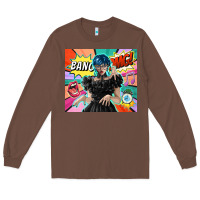 Chestnut pop art gothic girl Long Sleeve Tee - TumblerDesignByShophia