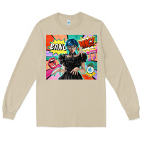 Mushroom pop art gothic girl Long Sleeve Tee - TumblerDesignByShophia