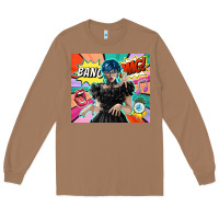 Toasted Coconut pop art gothic girl Long Sleeve Tee - TumblerDesignByShophia