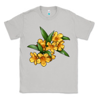 Moon Dust Yellow Jessamine Flower Illustrations Classic Tee - LillyAllenDesigns