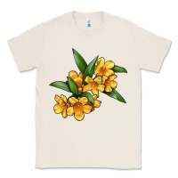 Natural Yellow Jessamine Flower Illustrations Classic Tee - LillyAllenDesigns
