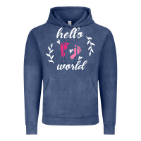 Vintage Denim Hello world Vintage Hoodie - Bettercallsaul