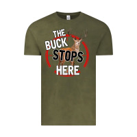 Vintage Olive The Bucks Stops Here Vintage Tee - Bettercallsaul