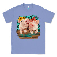 Colony Blue Cute Couple Pigs Classic Tee - Bettercallsaul