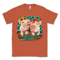 Copper Cute Couple Pigs Classic Tee - Bettercallsaul