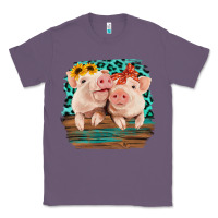Lavender Cute Couple Pigs Classic Tee - Bettercallsaul
