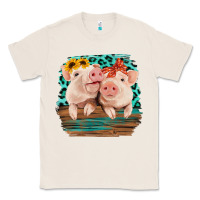 Natural Cute Couple Pigs Classic Tee - Bettercallsaul