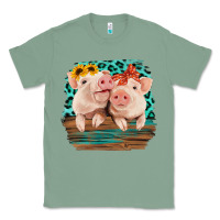 Sage Cute Couple Pigs Classic Tee - Bettercallsaul