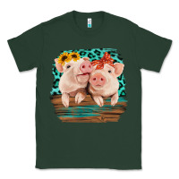 Sports Green Cute Couple Pigs Classic Tee - Bettercallsaul