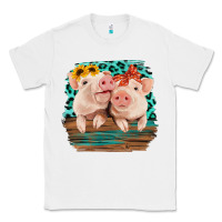 White Cute Couple Pigs Classic Tee - Bettercallsaul