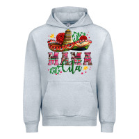 Heather Grey mama cita with sombrero hat and roses Urban Hoodie - Artiststas