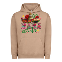 Pigment Burro mama cita with sombrero hat and roses Urban Hoodie - Artiststas