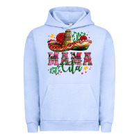 Pigment Grape Ice mama cita with sombrero hat and roses Urban Hoodie - Artiststas