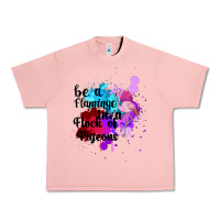 Salmon Be a Flamingo in a Flock of Pigeons Urban Heavy Tee - Bettercallsaul