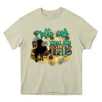 Mossy pretty girls walk like this Heavy Core Tee - NancyCooperArtShop