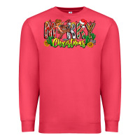 Cardinal Merry Christmas Premium Sweatshirt - CowhideDigitalArt