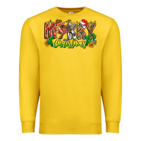 Lemon Merry Christmas Premium Sweatshirt - CowhideDigitalArt