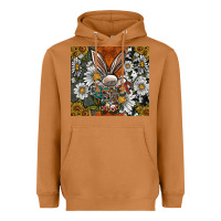 Meerkat bunny Easter Heavyweight Hoodie - CowhideDigitalArt