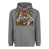 Storm bunny Easter Heavyweight Hoodie - CowhideDigitalArt