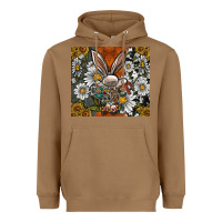 Toasted Coconut bunny Easter Heavyweight Hoodie - CowhideDigitalArt