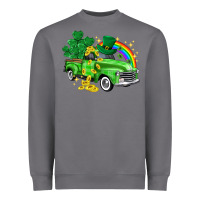 Storm western truck St. Patrick's Day Heavyweight Sweatshirt - HowdyJamesFarm