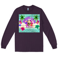 Plum nobody likes shady beach Long Sleeve Tee - TumblerDesignByShophia