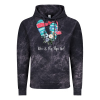 Cloud Black Wine Flip Flops Girl Vintage Hoodie - Bettercallsaul
