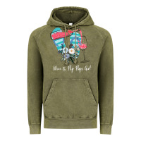 Vintage Olive Wine Flip Flops Girl Vintage Hoodie - Bettercallsaul