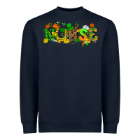 Navy St. Patricks day nurse Heavyweight Sweatshirt - HowdyJamesFarm