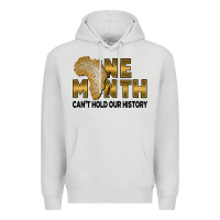 Dove Grey one month can't hold our history Premium Hoodie - FaDigitalArtStudio