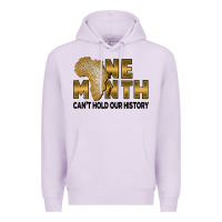 Lilac one month can't hold our history Premium Hoodie - FaDigitalArtStudio