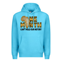 Ocean Blue one month can't hold our history Premium Hoodie - FaDigitalArtStudio