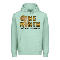 Seafoam one month can't hold our history Premium Hoodie - FaDigitalArtStudio