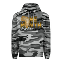 Slate Camo one month can't hold our history Premium Hoodie - FaDigitalArtStudio