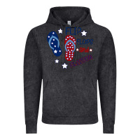 Flip Flops And Freedom Vintage Hoodie | Teevron