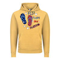 Vintage Mustard Flip Flops and Freedom Vintage Hoodie - Bettercallsaul