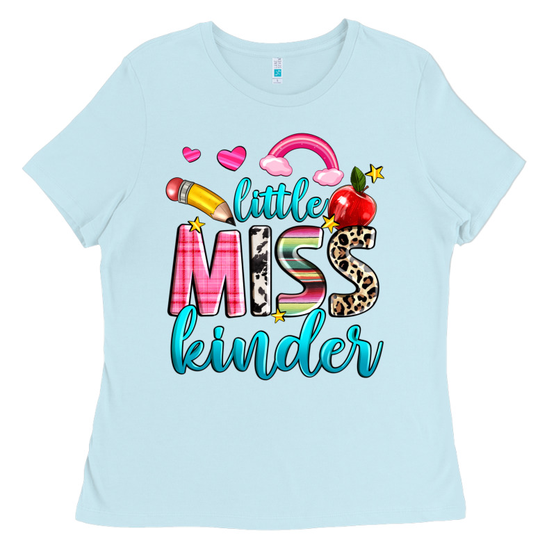 Little Miss Kinder Ladies Tee by NancyCooperArtShop | Teevron