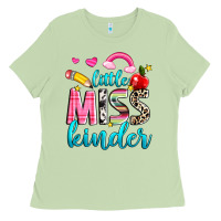 Matcha little miss kinder Ladies Tee - NancyCooperArtShop
