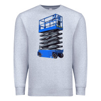Heather Grey scissor lift Premium Sweatshirt - LillyAllenDesigns