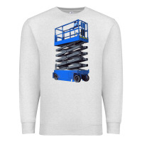 Oatmeal Heather scissor lift Premium Sweatshirt - LillyAllenDesigns