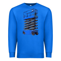True Royal scissor lift Premium Sweatshirt - LillyAllenDesigns