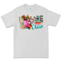Dove Grey daycare crew Premium Tee - NancyCooperArtShop