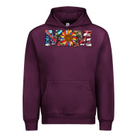 Mauve Wine mom with sunflower Urban Hoodie - Artiststas