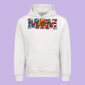 Mom With Sunflower Urban Hoodie Designed By Artiststas